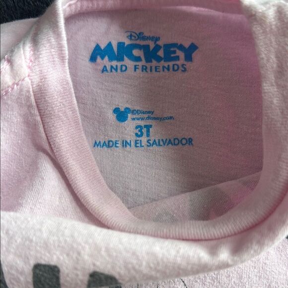 Disney Minnie and Donald Graphic Tees - Pink and Cream - Picture 5 of 5